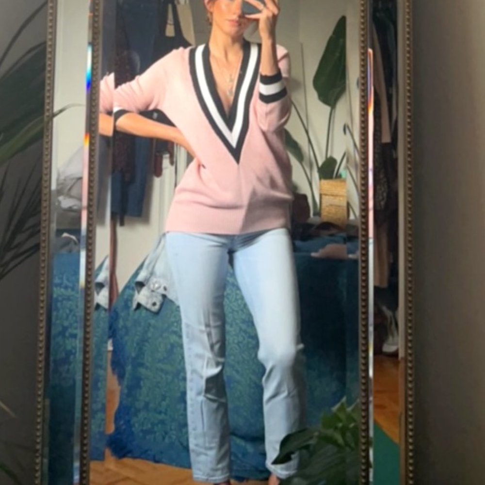 Pink sweater